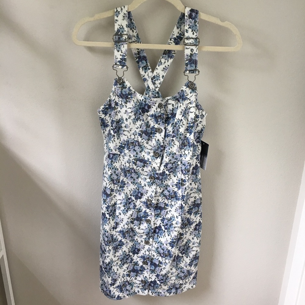 Urban Outfitters Floral Denim Dress